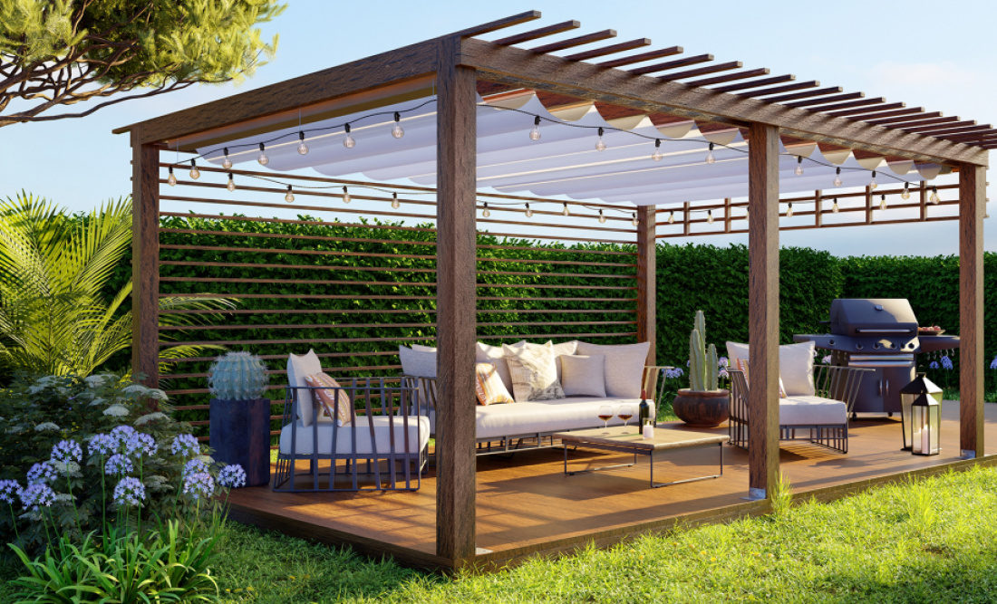 Les avantages d'une pergola en bois