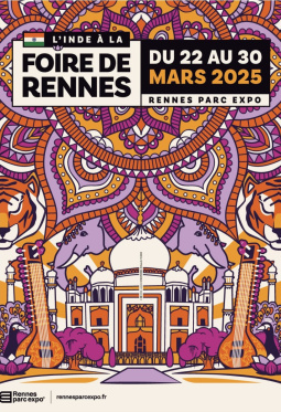 Présence à la Foire de Rennes du 22 au 30 mars 2025 !